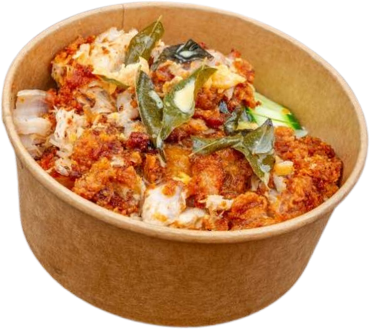 Geprek sambal chicken bowl